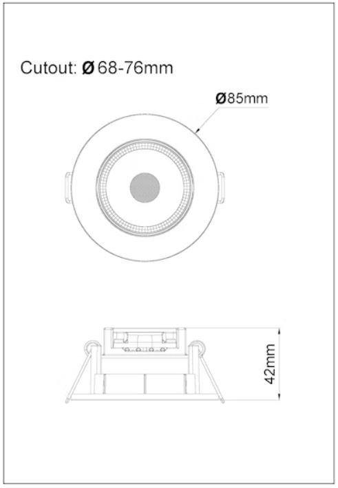 Alasvalo Opal Led, 4,5W