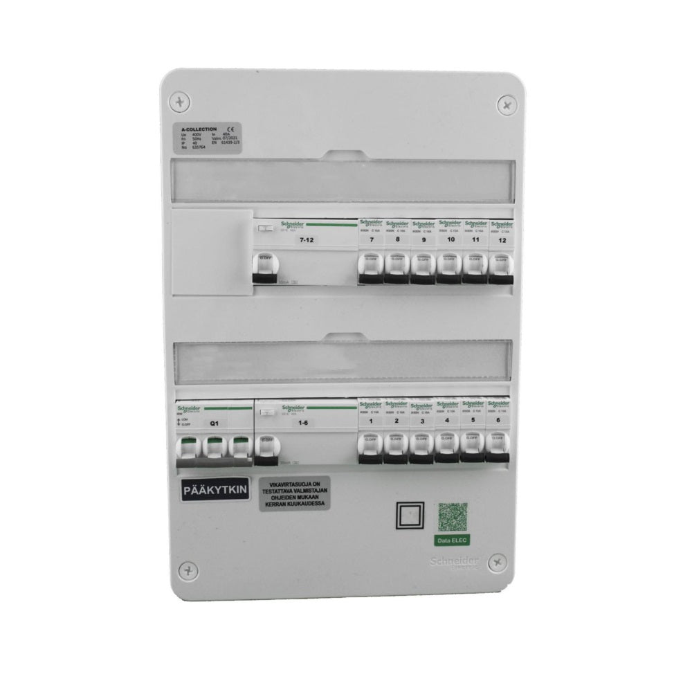 Ryhmäkeskus A-collection ARK 40A/12JS/2VVS IP30