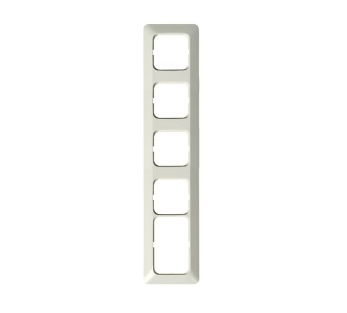 Peitelevy ABB Jussi 1+4-aukkoinen IP21 85mm Valkoinen