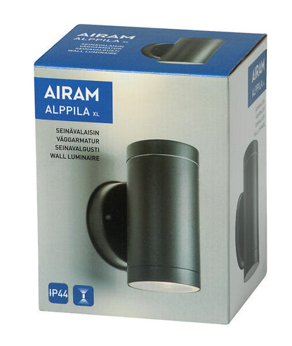 Seinävalaisin Airam Alppila Double XL, GU10, Antrasiitti