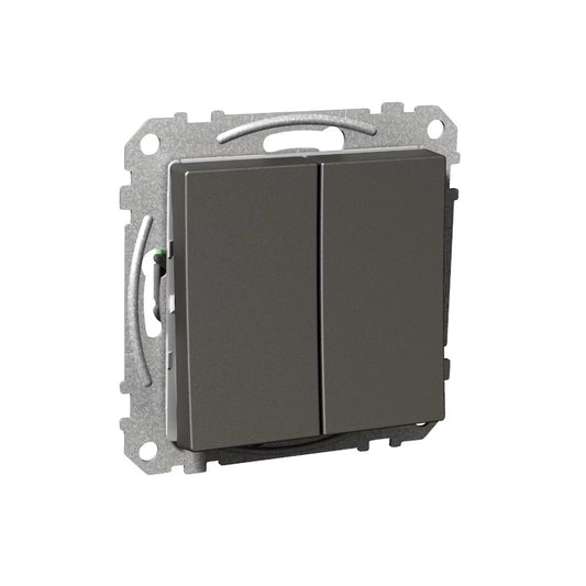 5-kytkin Schneider Electric Exxact 16A IP21 UKJ 2x Antrasiitti