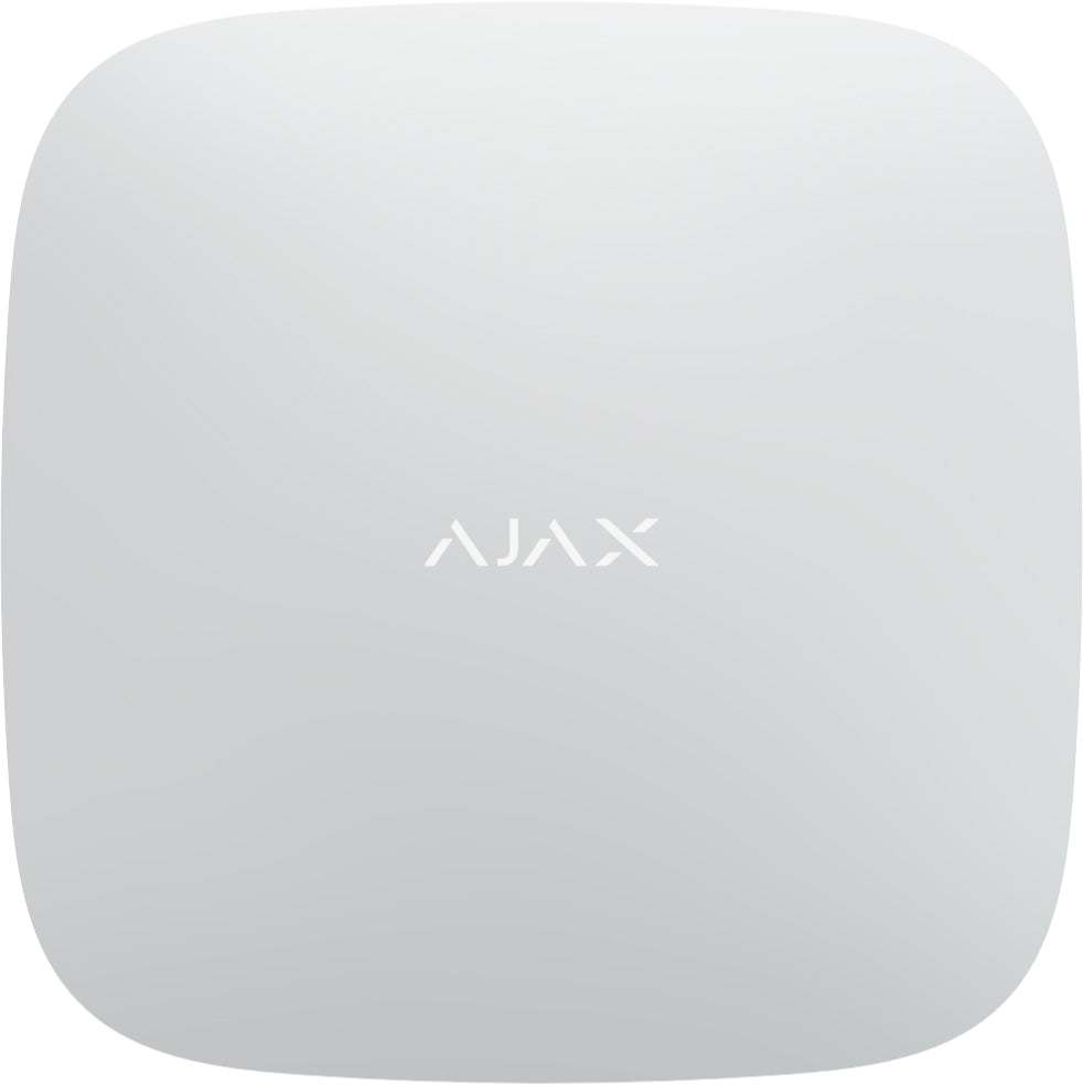 Keskusyksikkö Ajax Hub 2 Plus WiFi/IP/4G, valkoinen