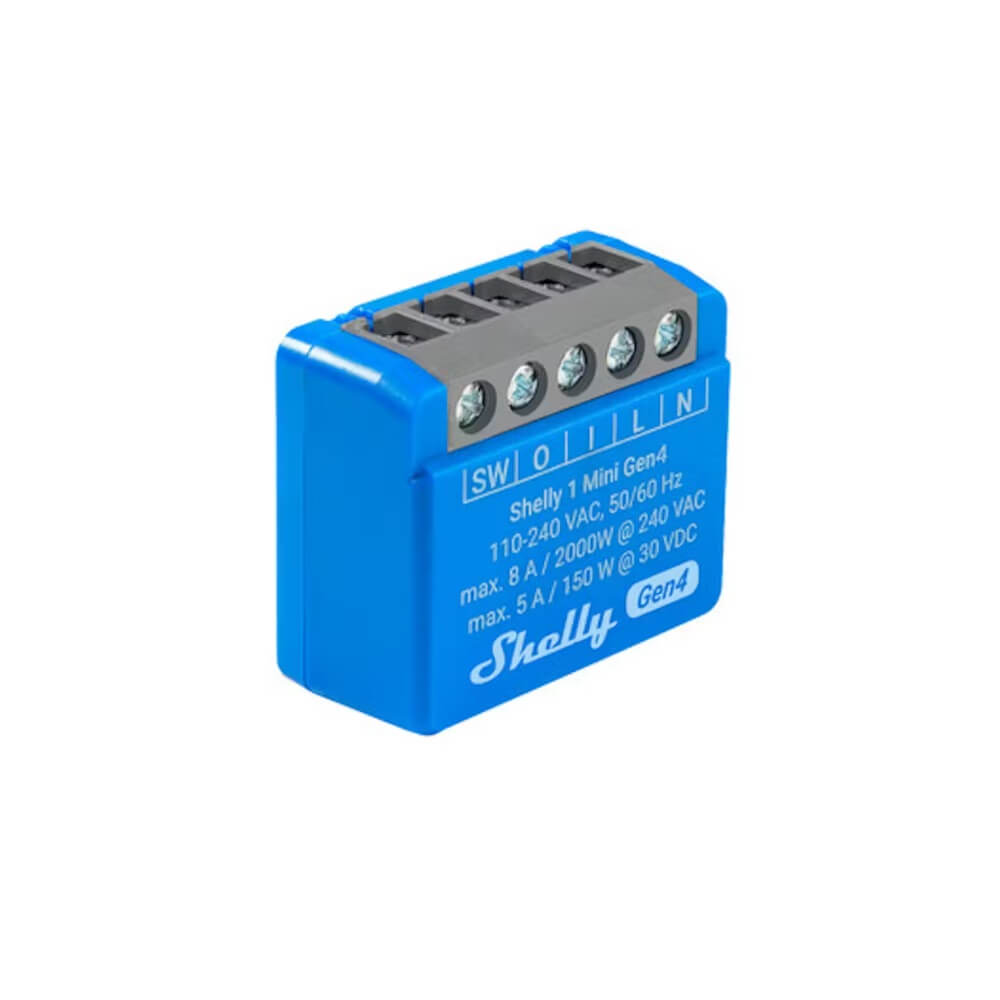 Shelly 1 Mini Gen4 ohjelmoitava rele