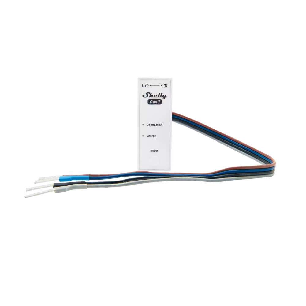 Shelly 3EM-63W Gen3 energiamittari