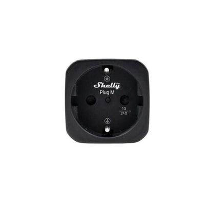 Älypistorasia Shelly Plug M Gen3, 13A, WiFi, musta, 4-pack