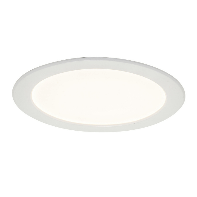 Alasvalo Airam Flat R, 12W, 900lm, IP44, himmennettävä, Ø175*31mm